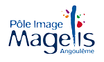 Le logo du pôle image Magelis Angoulême